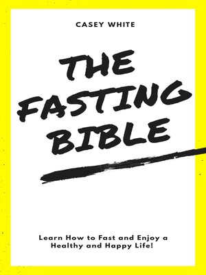 cover image of The Fasting Bible